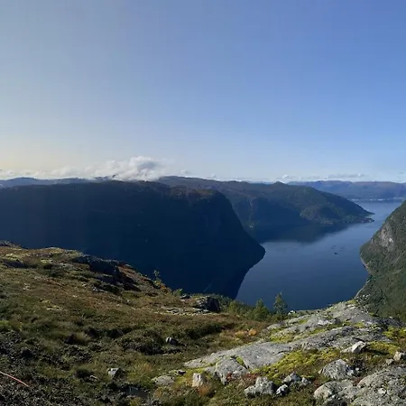 بيت للعطل Fjordhytte-23 Direkt Am Sognefjord, Mit Mietbaren Motorbooten 9,9-60 Ps