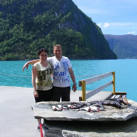 Fjordhytte-23 Direkt Am Sognefjord, Mit Mietbaren Motorbooten 9,9-60 Ps Bjordal (Hoyanger)