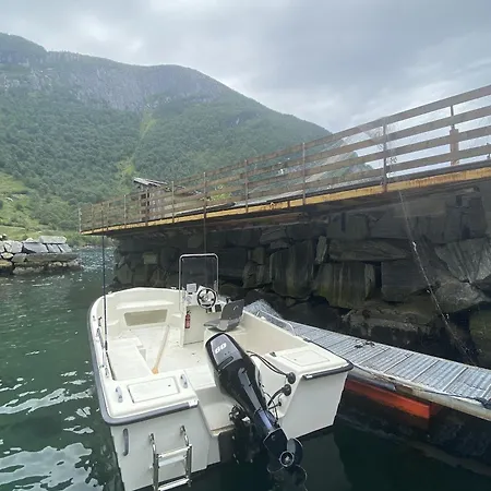 بيت للعطل Fjordhytte-23 Direkt Am Sognefjord, Mit Mietbaren Motorbooten 9,9-60 Ps Bjordal (Hoyanger)