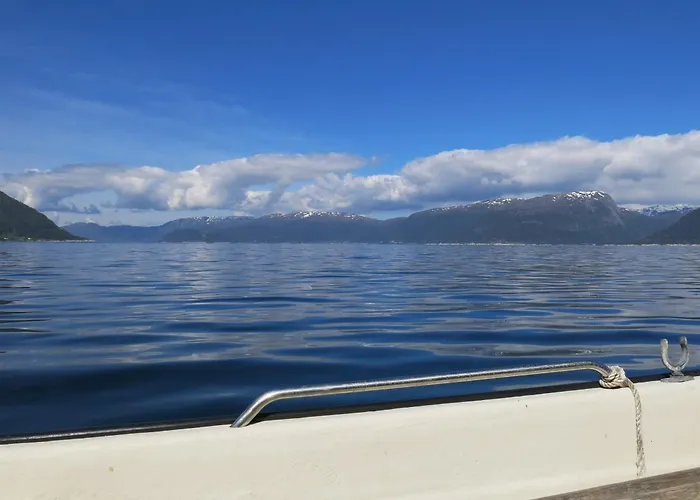 Fjordhytte-23 Direkt Am Sognefjord, Mit Mietbaren Motorbooten 9,9-60 Ps Bjordal (Hoyanger)
