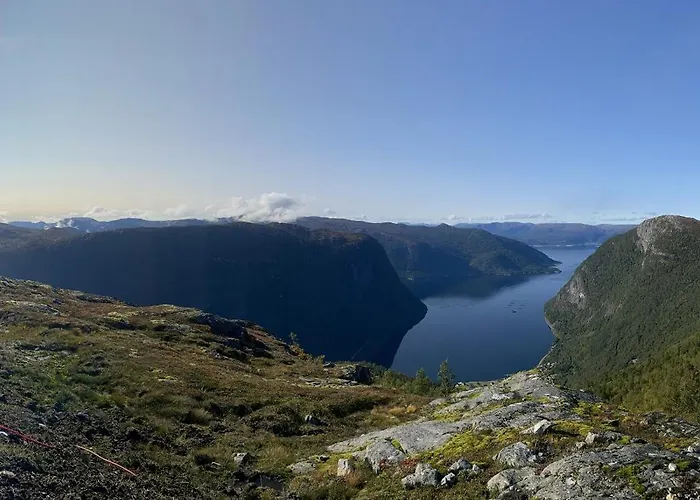 Дом отдыха Fjordhytte-23 Direkt Am Sognefjord, Mit Mietbaren Motorbooten 9,9-60 Ps
