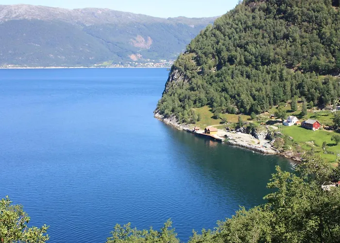 Дом отдыха Fjordhytte-23 Direkt Am Sognefjord, Mit Mietbaren Motorbooten 9,9-60 Ps Bjordal (Hoyanger)