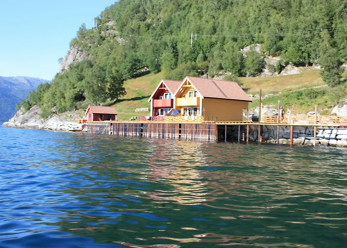 Fjordhytte-23 Direkt Am Sognefjord, Mit Mietbaren Motorbooten 9,9-60 Ps *